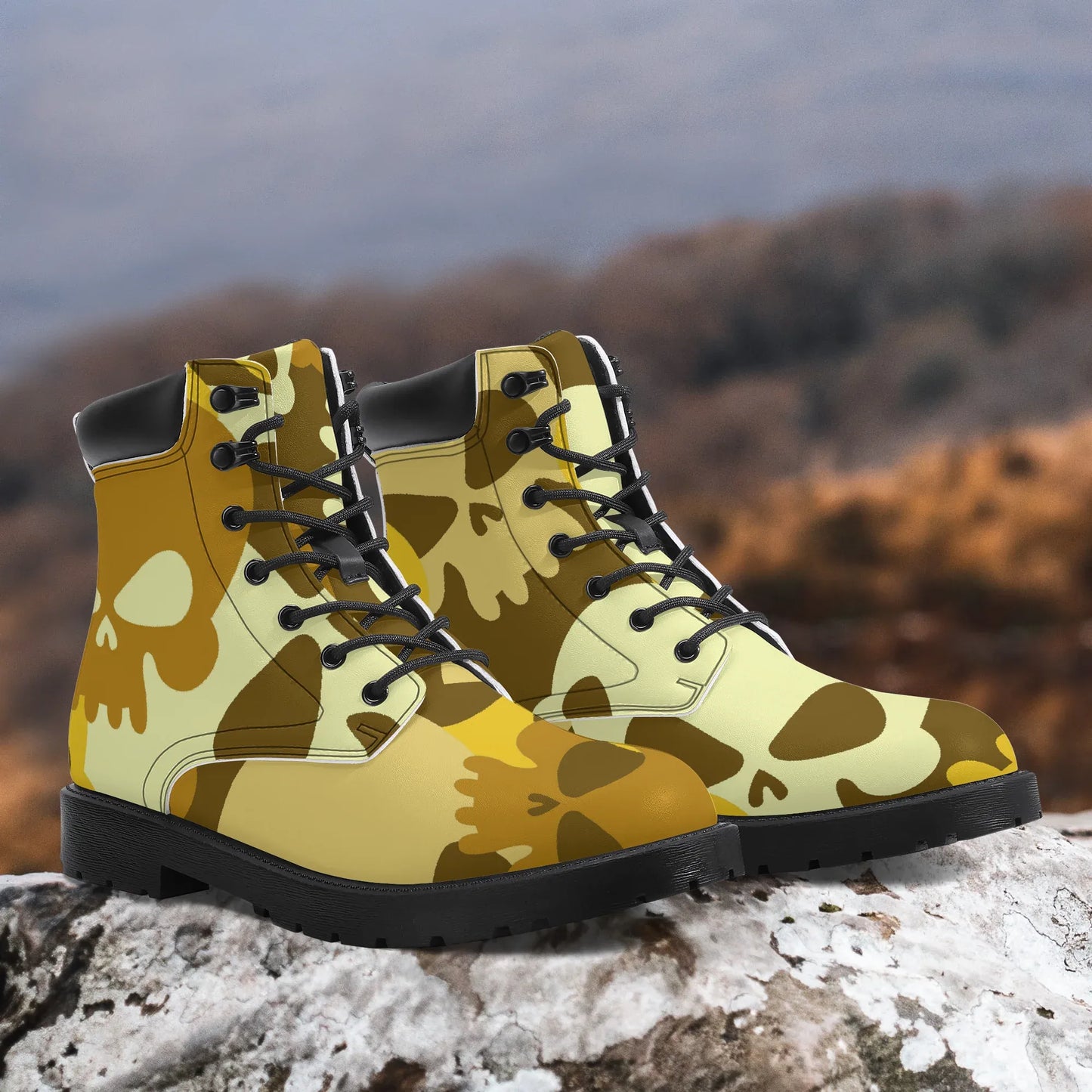 yellow-skull-leder-boots-or-stylische-und-warme-winterstiefel-boots-jlr-design-2 - JLR Design