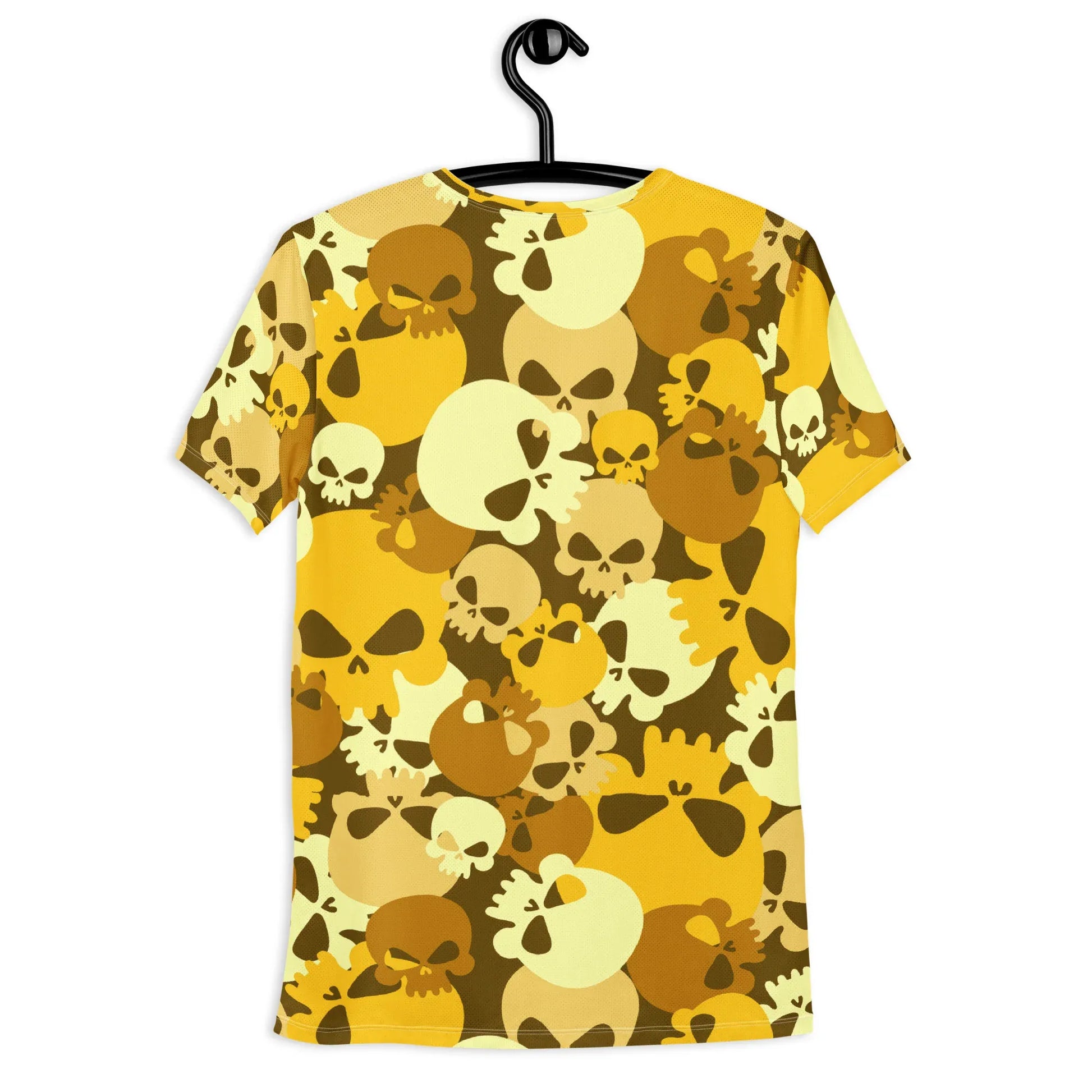 yellow-skull-sport-t-shirt-fur-herren-sport-t-shirt-jlr-design-5 - JLR Design