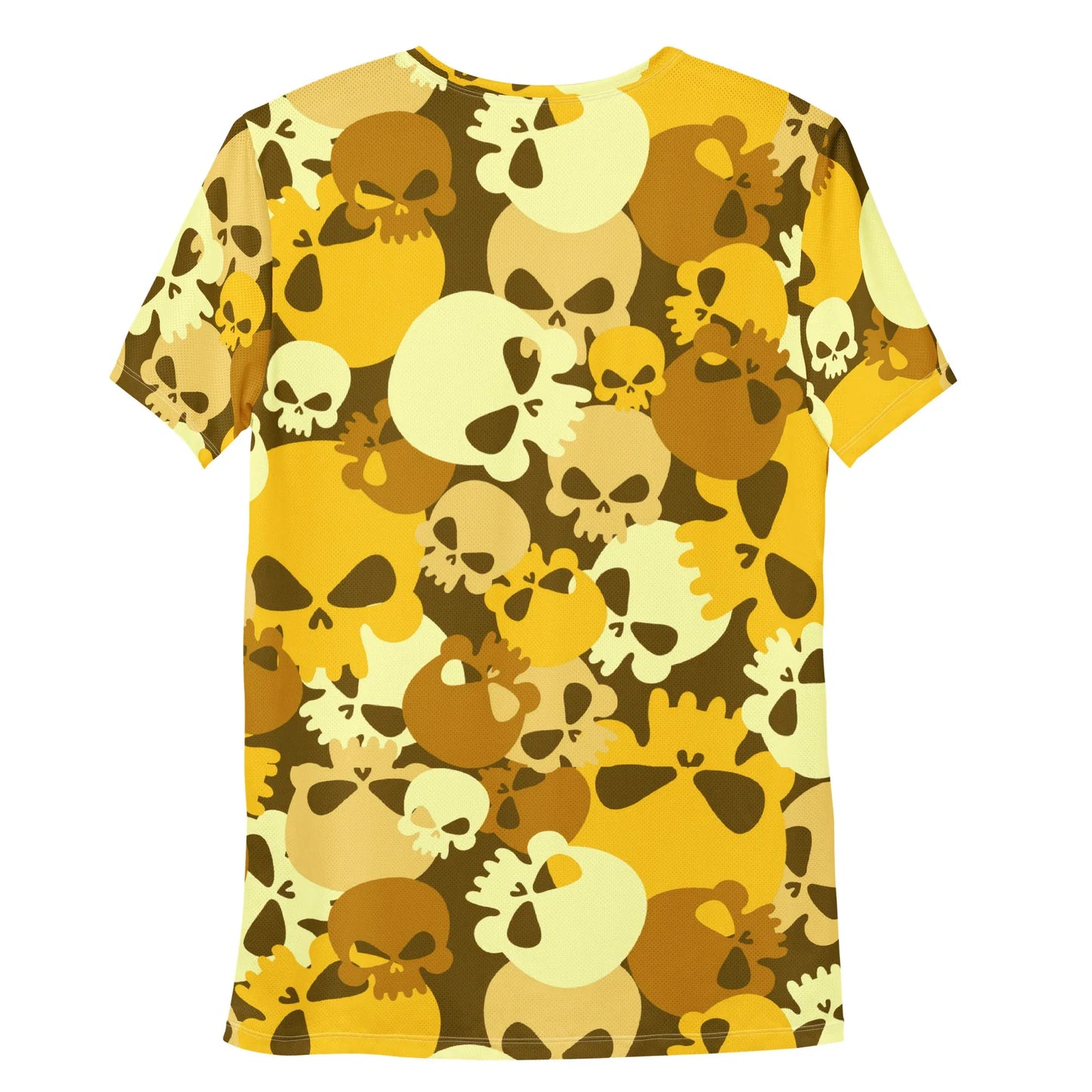 yellow-skull-sport-t-shirt-fur-herren-sport-t-shirt-jlr-design-6 - JLR Design