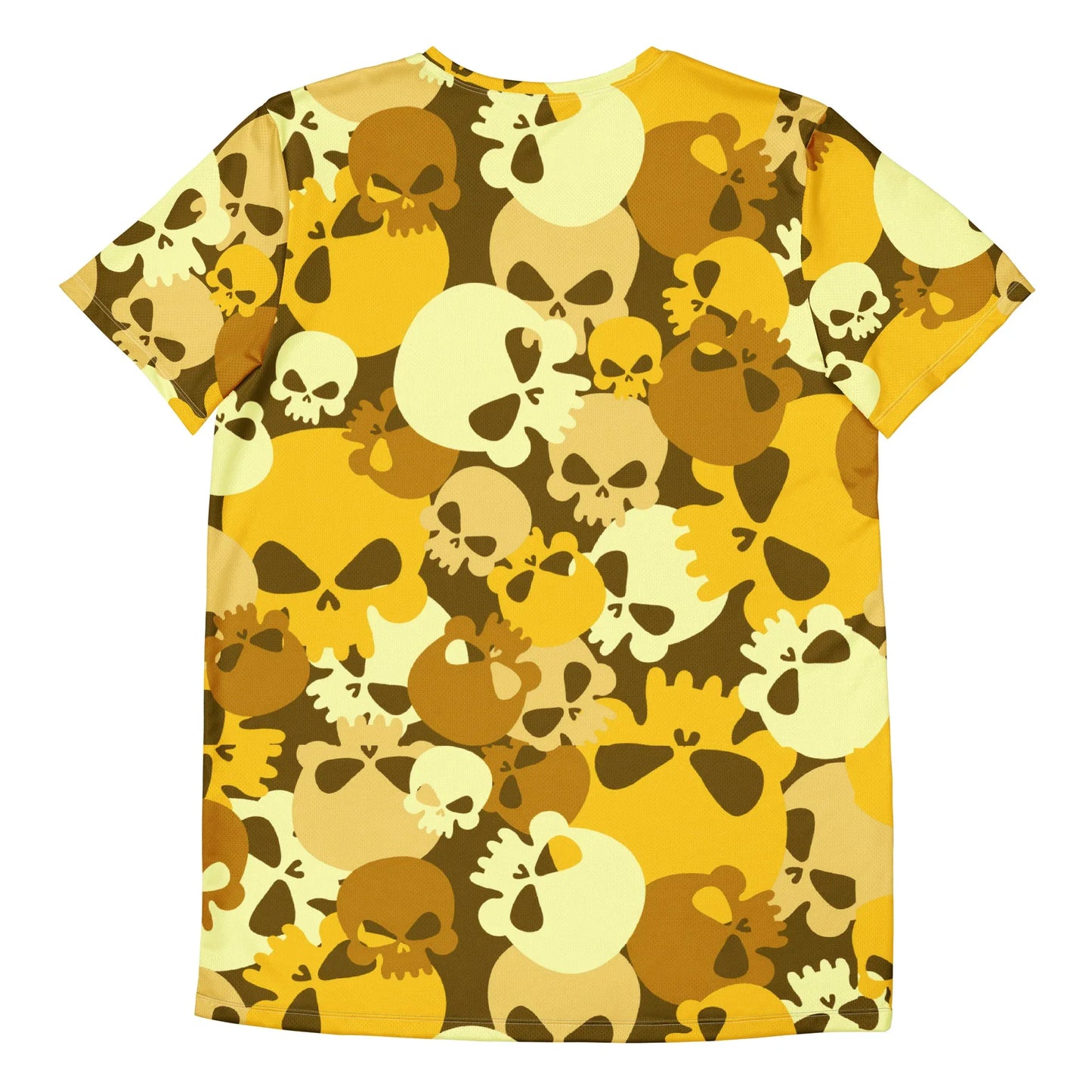 yellow-skull-sport-t-shirt-fur-herren-sport-t-shirt-jlr-design-7 - JLR Design