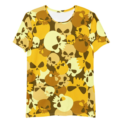 yellow-skull-sport-t-shirt-fur-herren-sport-t-shirt-jlr-design-8 - JLR Design