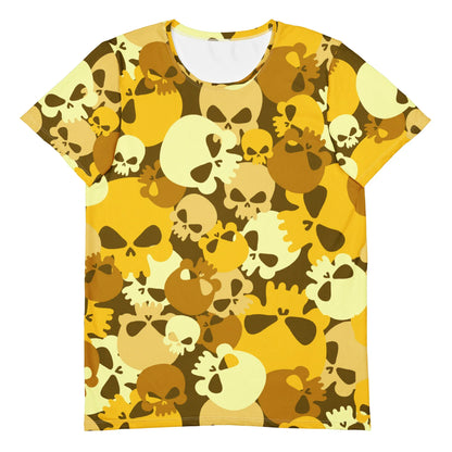 yellow-skull-sport-t-shirt-fur-herren-sport-t-shirt-jlr-design-9 - JLR Design