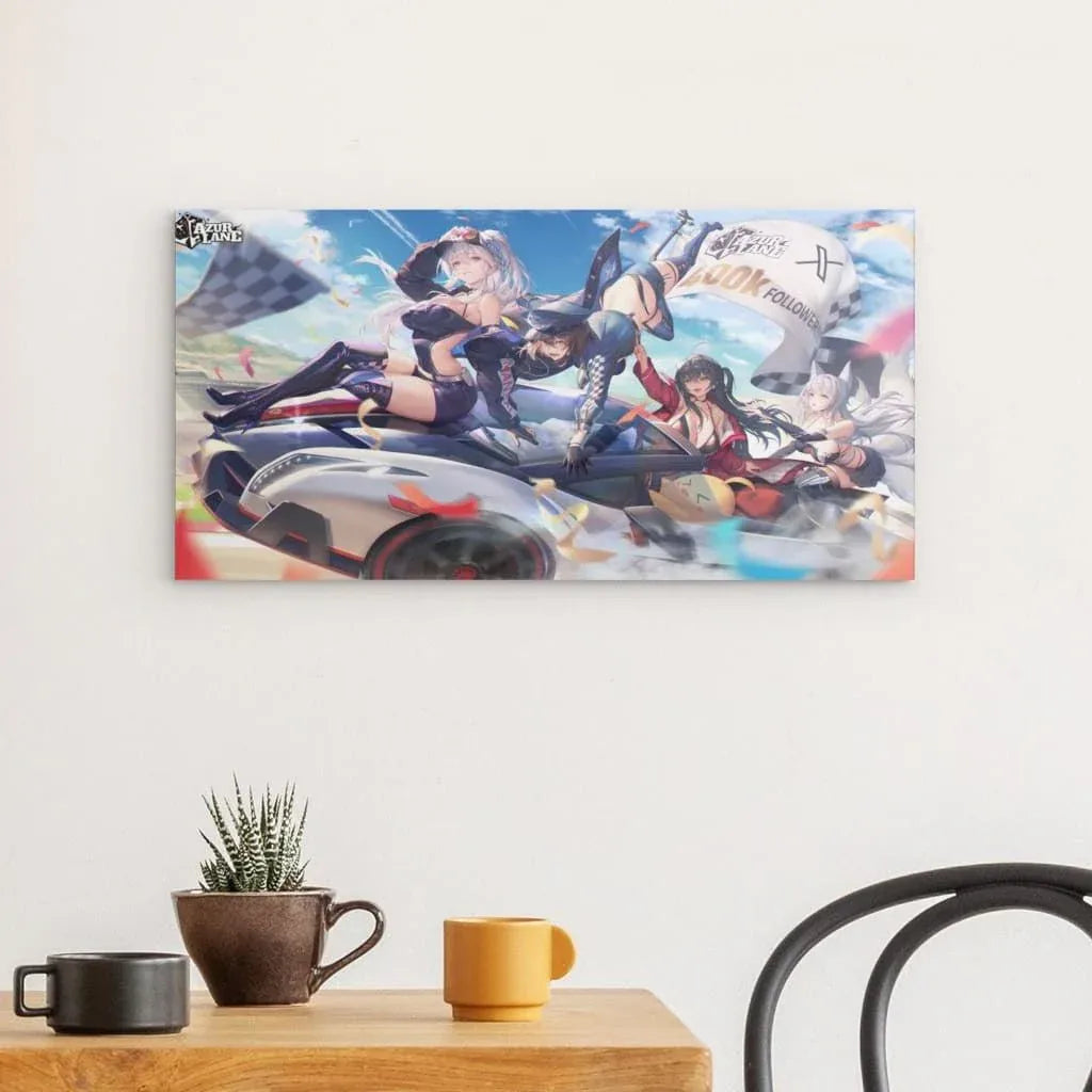 400k-follower-azur-lane-poster-poster-jlr-design-2 - JLR Design