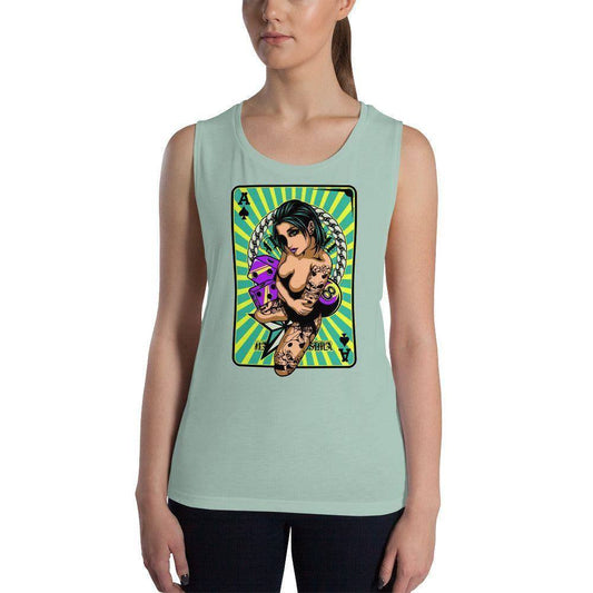 ace-of-spades-damen-tank-top-tank-top-jlr-design-1 - JLR Design