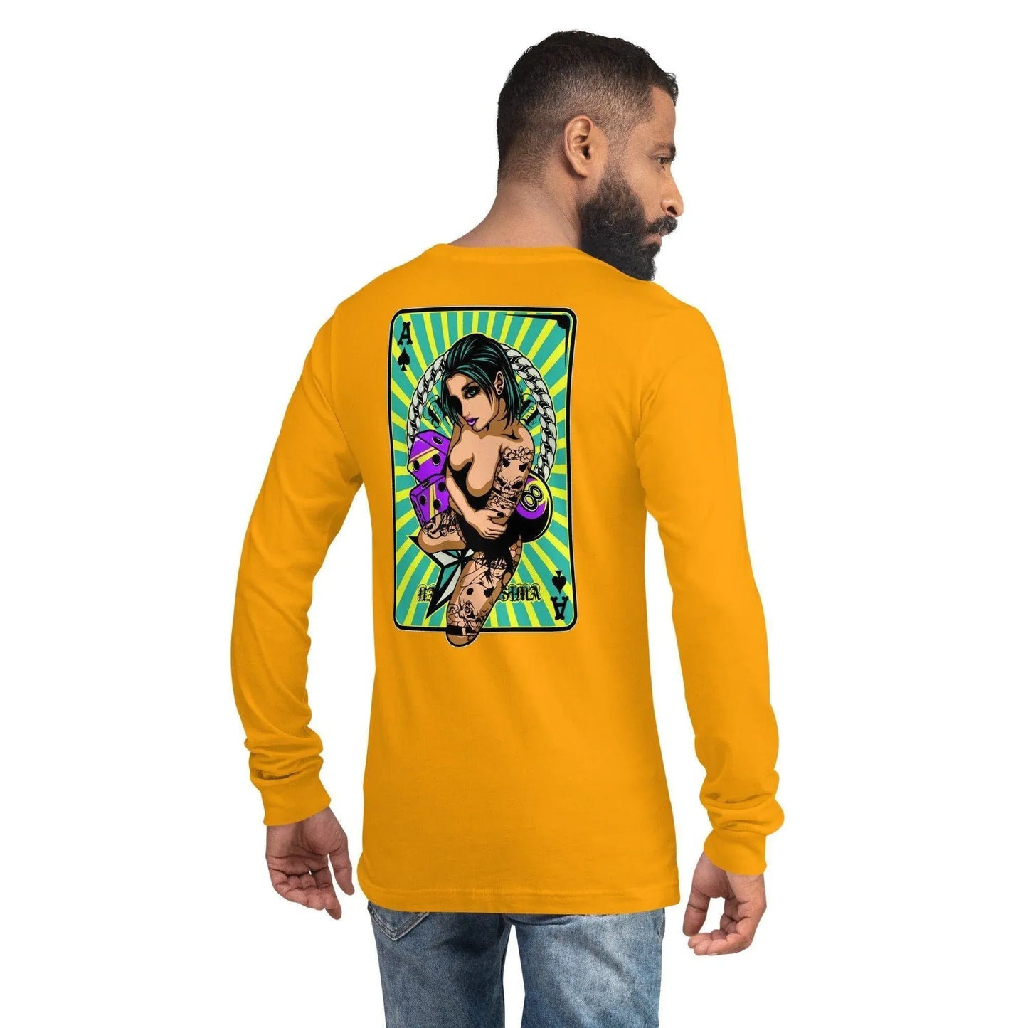 ace-of-spades-langarmshirt-langarmshirt-jlr-design-13 - JLR Design