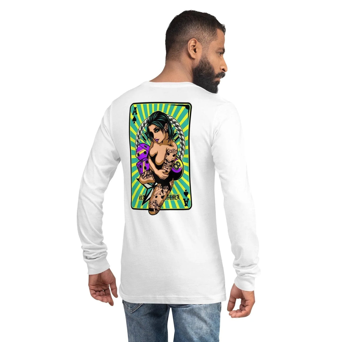 ace-of-spades-langarmshirt-langarmshirt-jlr-design-14 - JLR Design