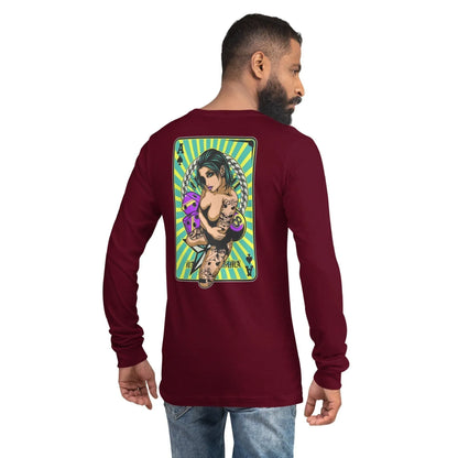 ace-of-spades-langarmshirt-langarmshirt-jlr-design-5 - JLR Design
