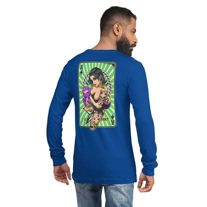 ace-of-spades-langarmshirt-langarmshirt-jlr-design-9 - JLR Design