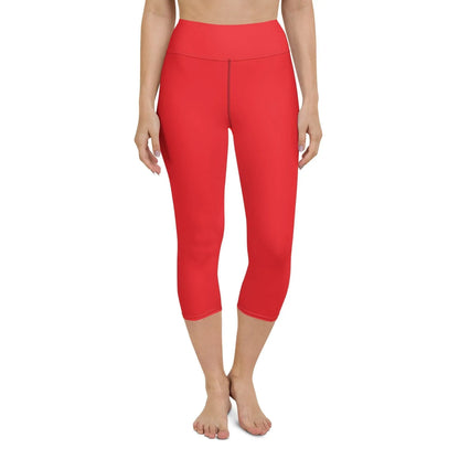 alizarinrot-damen-yoga-capri-leggings-yoga-capri-leggings-jlr-design-2 - JLR Design