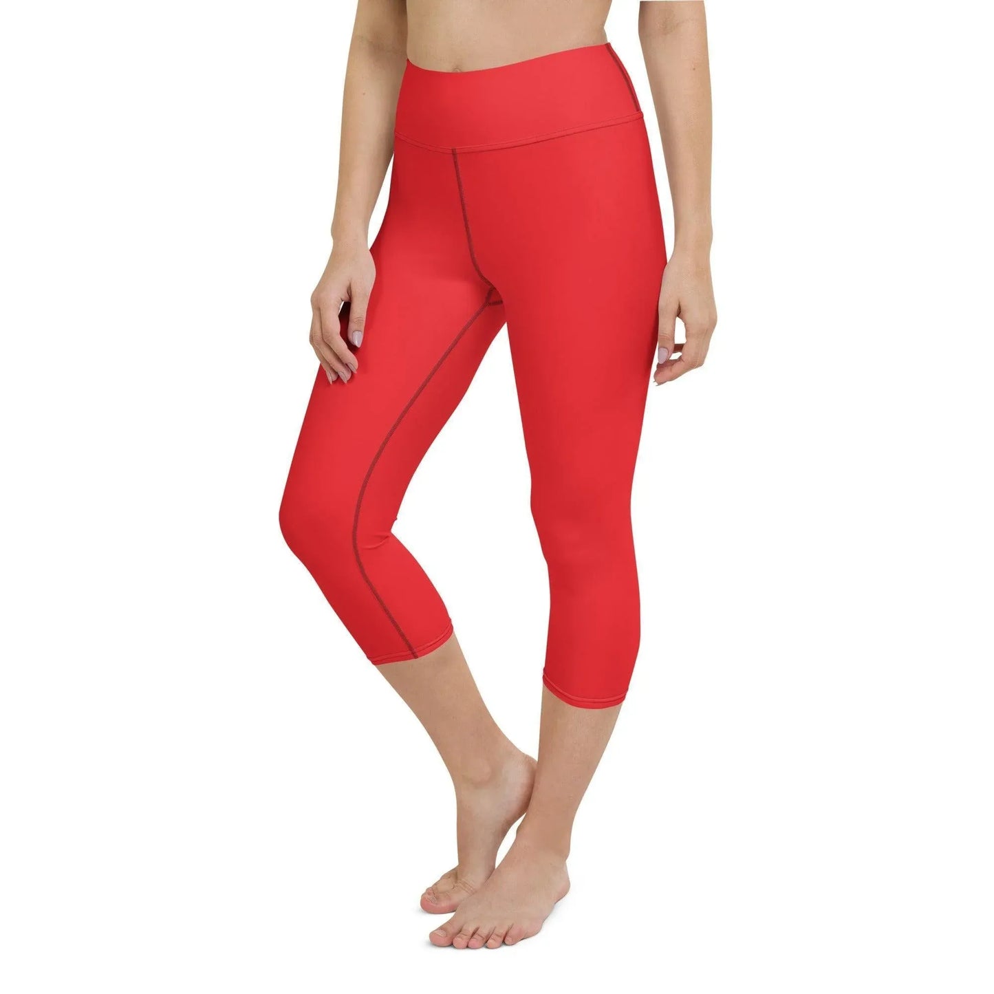 alizarinrot-damen-yoga-capri-leggings-yoga-capri-leggings-jlr-design-3 - JLR Design