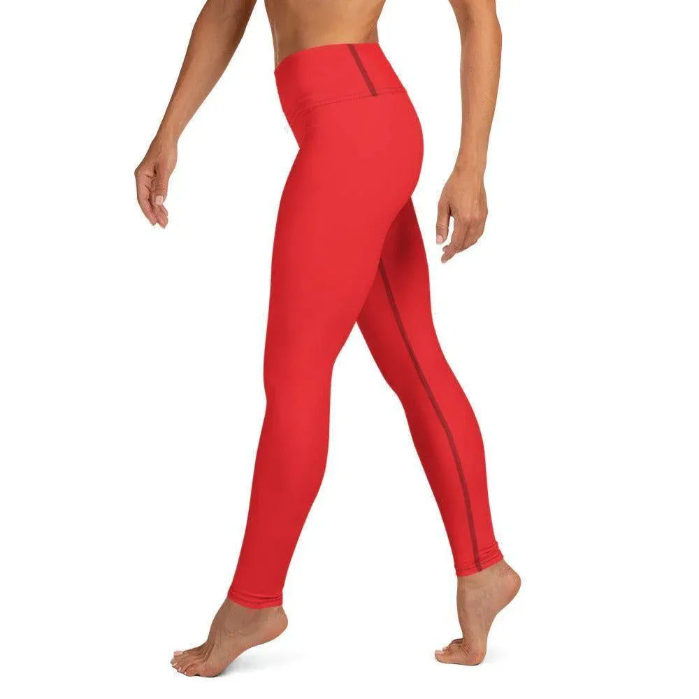 alizarinrot-damen-yoga-leggings-yoga-leggings-jlr-design-2 - JLR Design