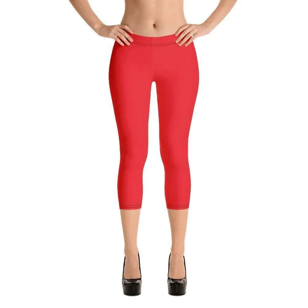 alizarinrote-damen-capri-leggings-capri-leggings-jlr-design-1 - JLR Design