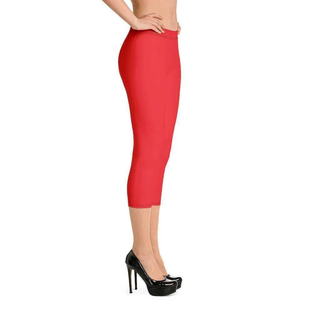 alizarinrote-damen-capri-leggings-capri-leggings-jlr-design-4 - JLR Design