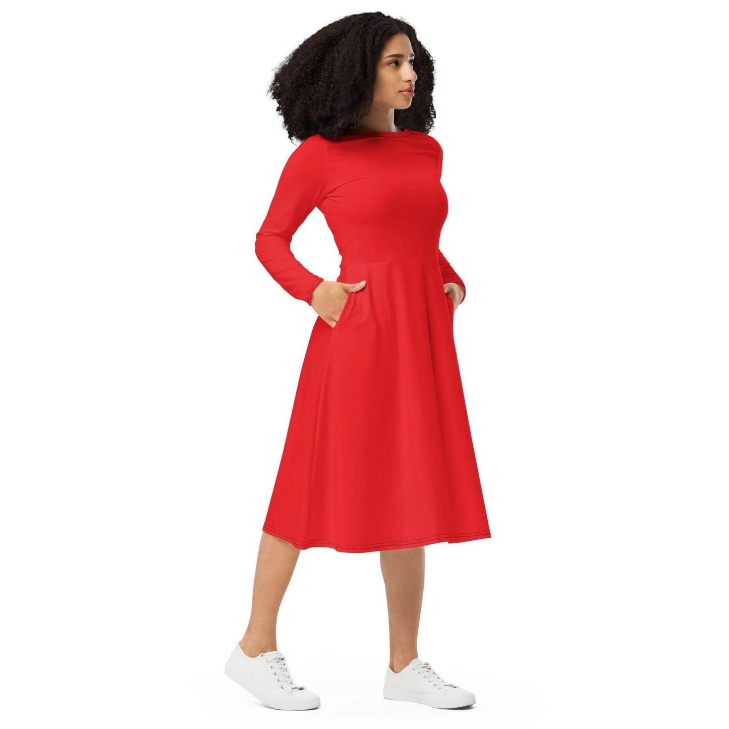alizarinrotes-langarmliges-midikleid-midikleid-jlr-design-4 - JLR Design