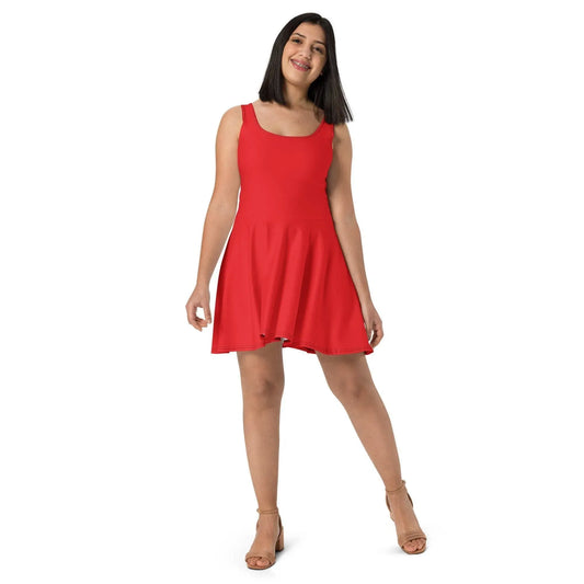 alizarinrotes-skater-kleid-skater-kleid-jlr-design-1 - JLR Design