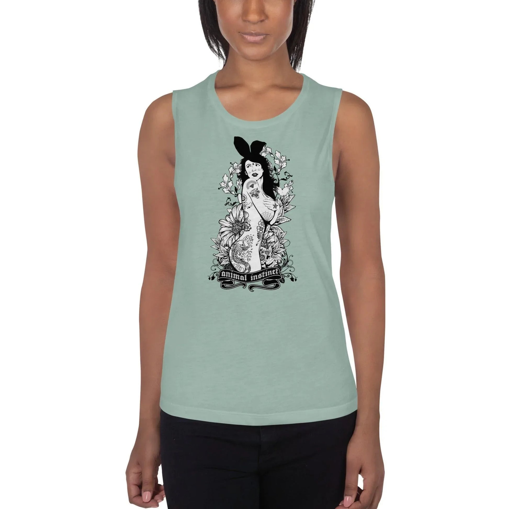 animal-instinct-damen-tank-top-tank-top-jlr-design-14 - JLR Design