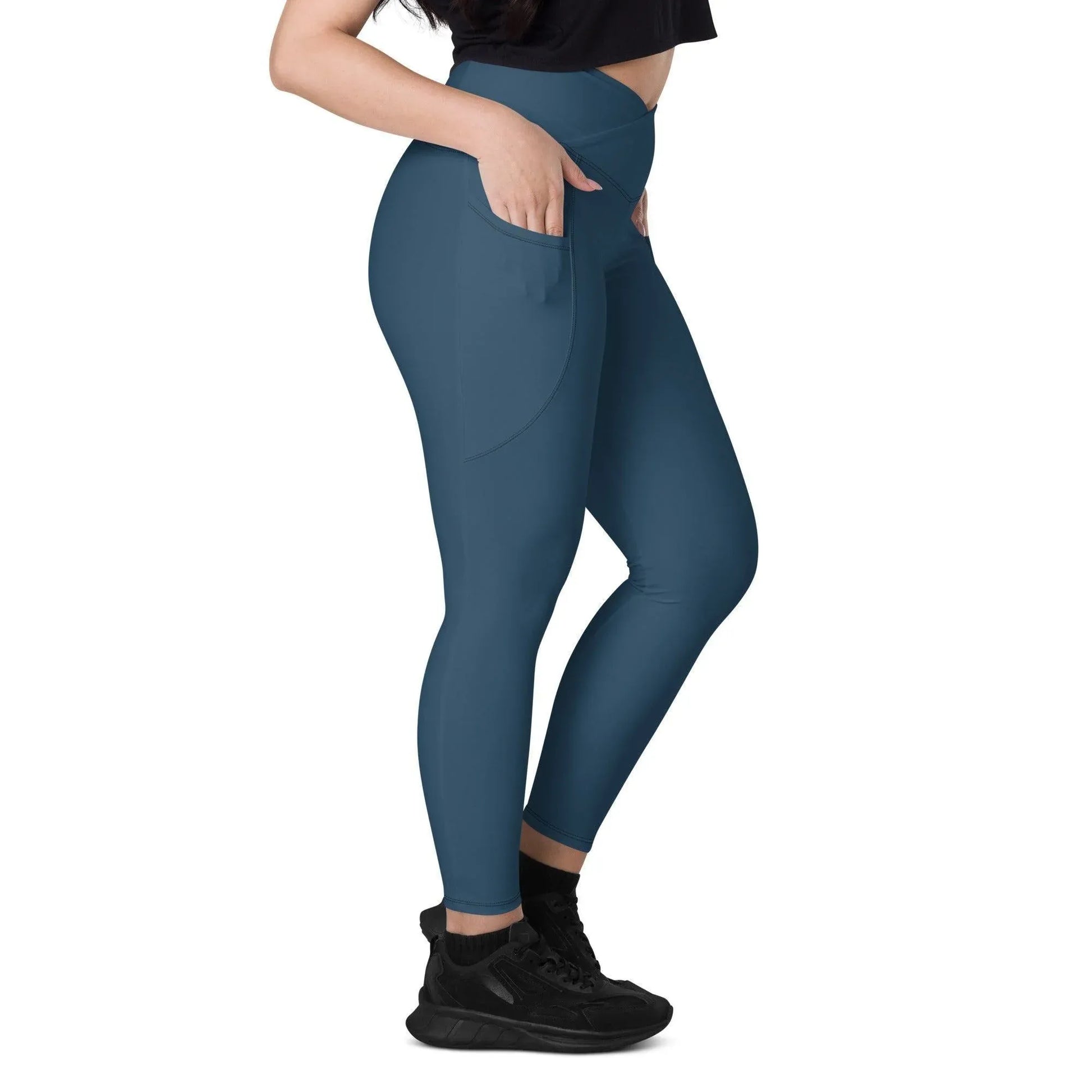 arapawa-damen-v-bund-leggings-mit-taschen-v-bund-leggings-jlr-design-2 - JLR Design
