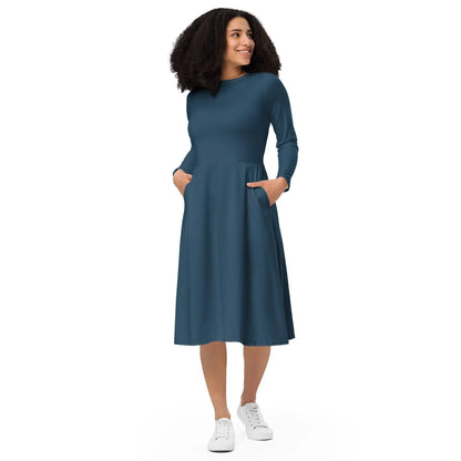 arapawa-langarmliges-midikleid-midikleid-jlr-design-2 - JLR Design