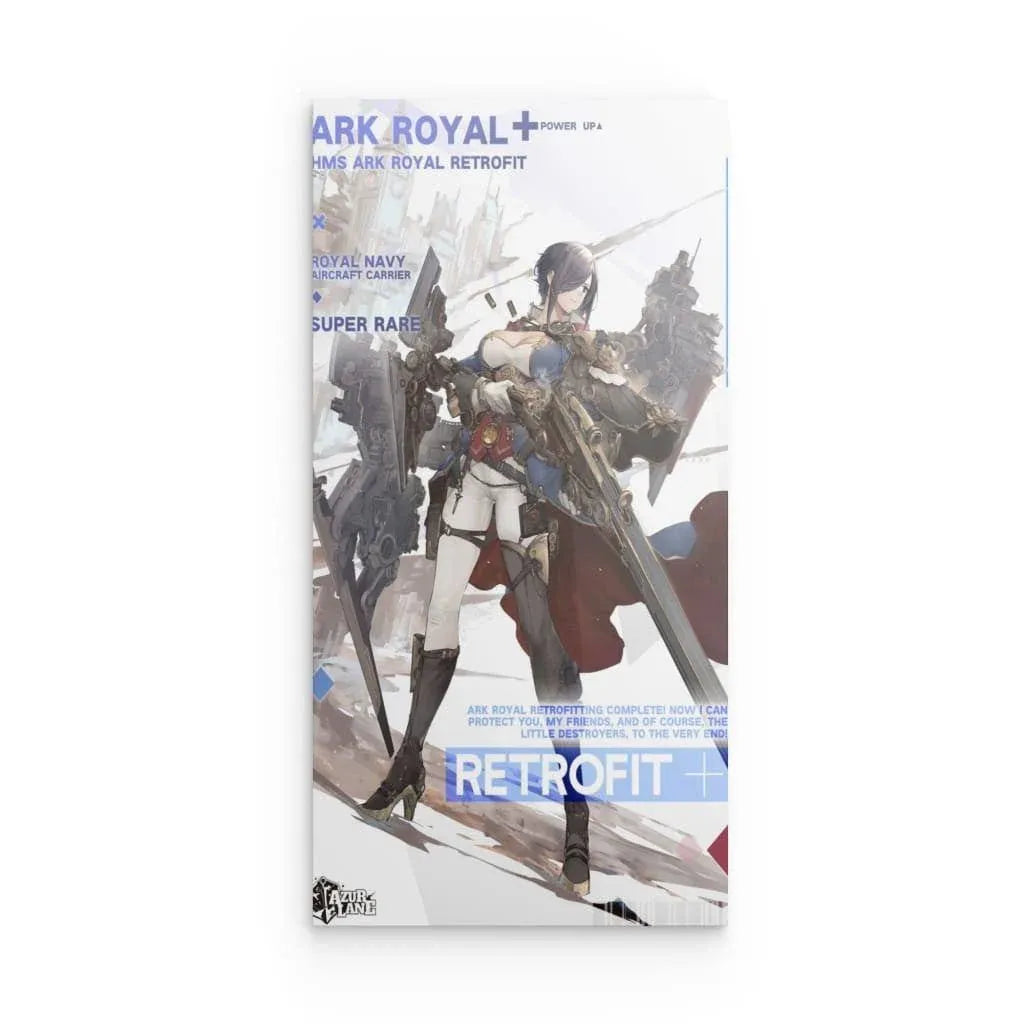 ark-royal-retrofit-azur-lane-poster-poster-jlr-design-1 - JLR Design