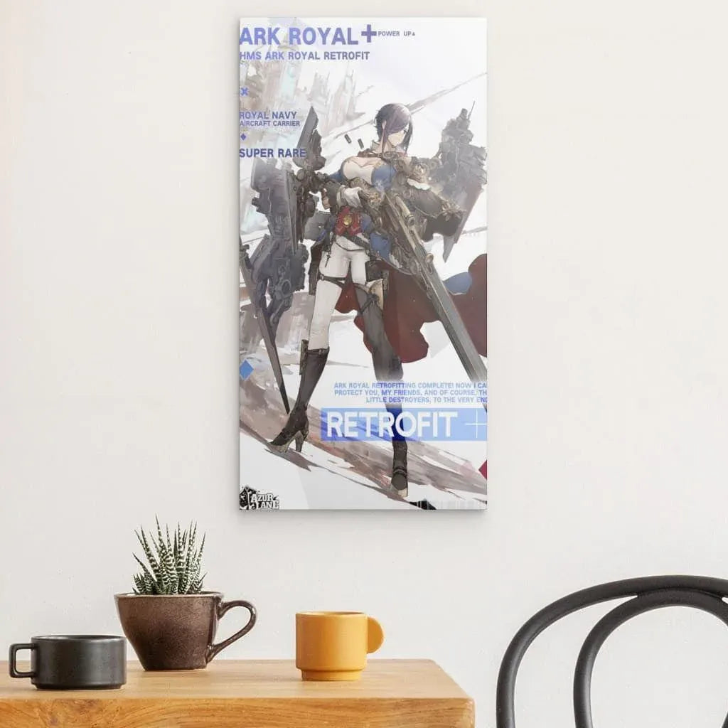 ark-royal-retrofit-azur-lane-poster-poster-jlr-design-2 - JLR Design