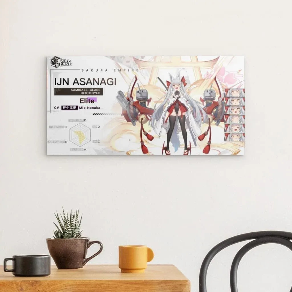 asanagi-charakter-azur-lane-poster-poster-jlr-design-2 - JLR Design
