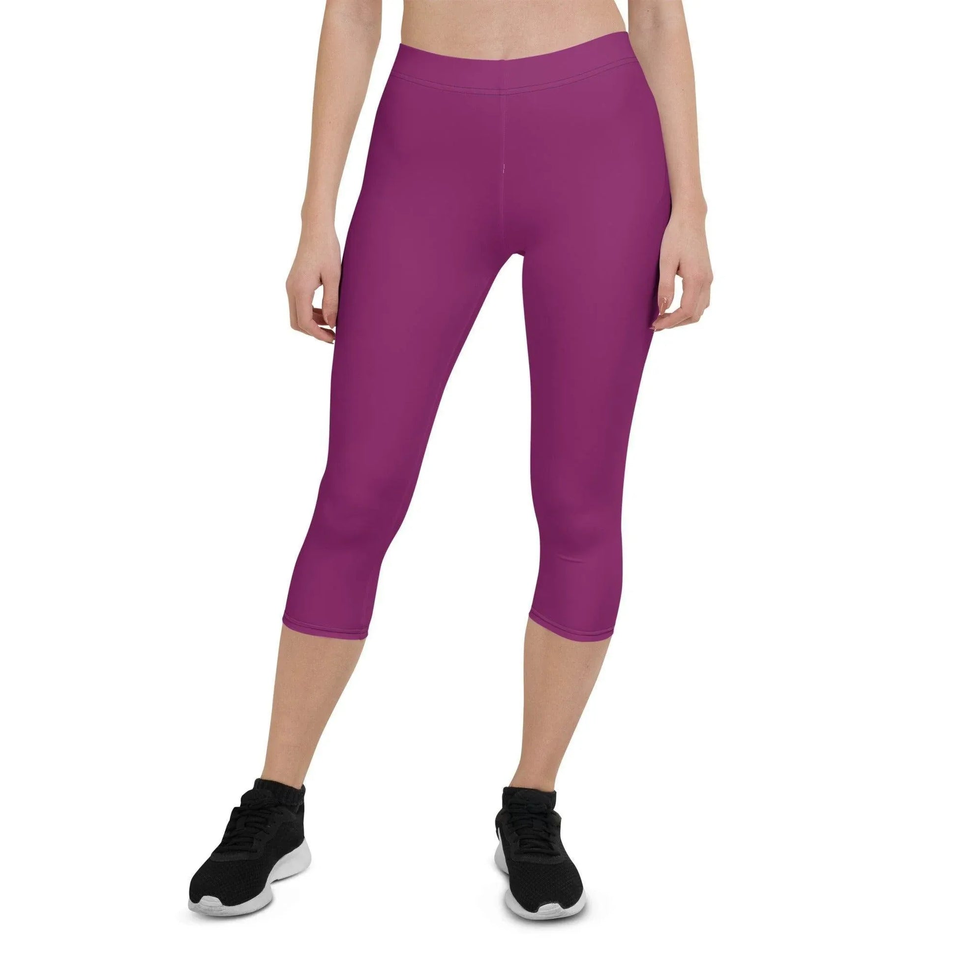 aubergine-damen-capri-leggings-capri-leggings-jlr-design-2 - JLR Design