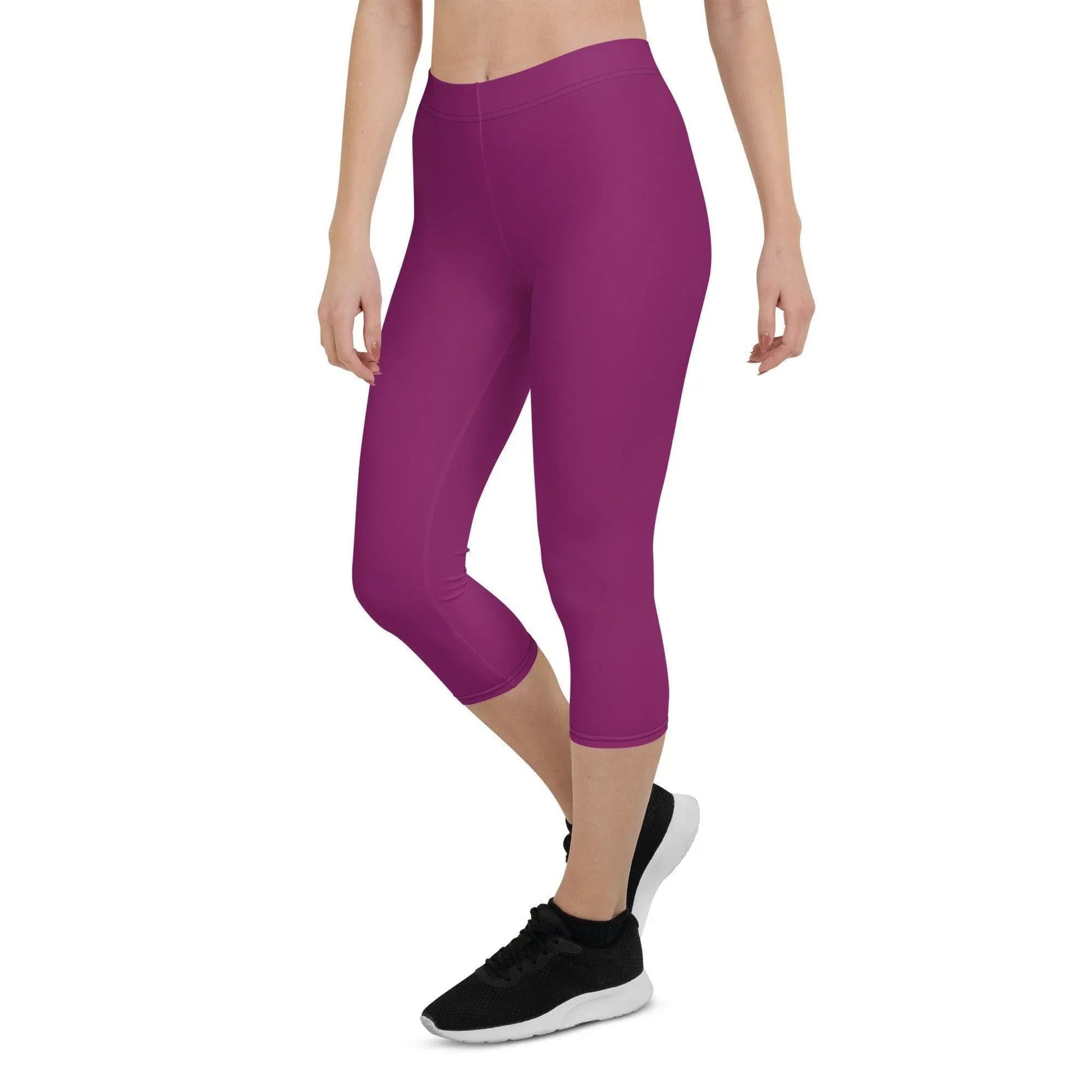 aubergine-damen-capri-leggings-capri-leggings-jlr-design-5 - JLR Design