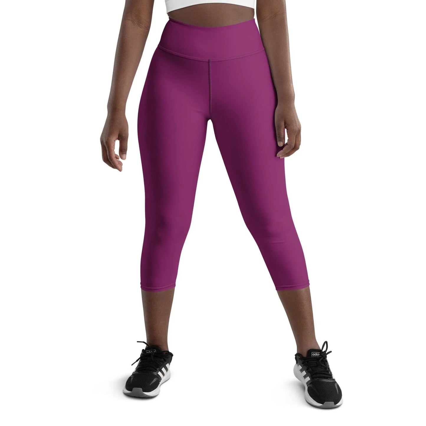 aubergine-damen-yoga-capri-leggings-yoga-capri-leggings-jlr-design-2 - JLR Design