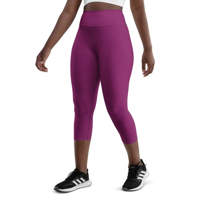 aubergine-damen-yoga-capri-leggings-yoga-capri-leggings-jlr-design-3 - JLR Design