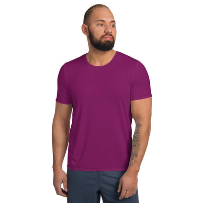 aubergine-sport-t-shirt-fur-herren-sport-t-shirt-jlr-design-1 - JLR Design