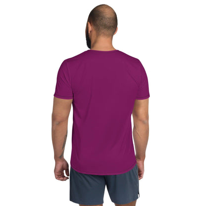 aubergine-sport-t-shirt-fur-herren-sport-t-shirt-jlr-design-2 - JLR Design