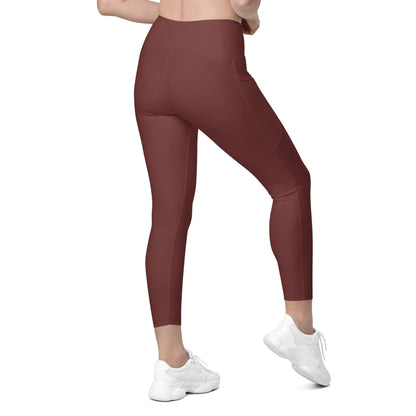 auburn-damen-v-bund-leggings-mit-taschen-v-bund-leggings-jlr-design-3 - JLR Design