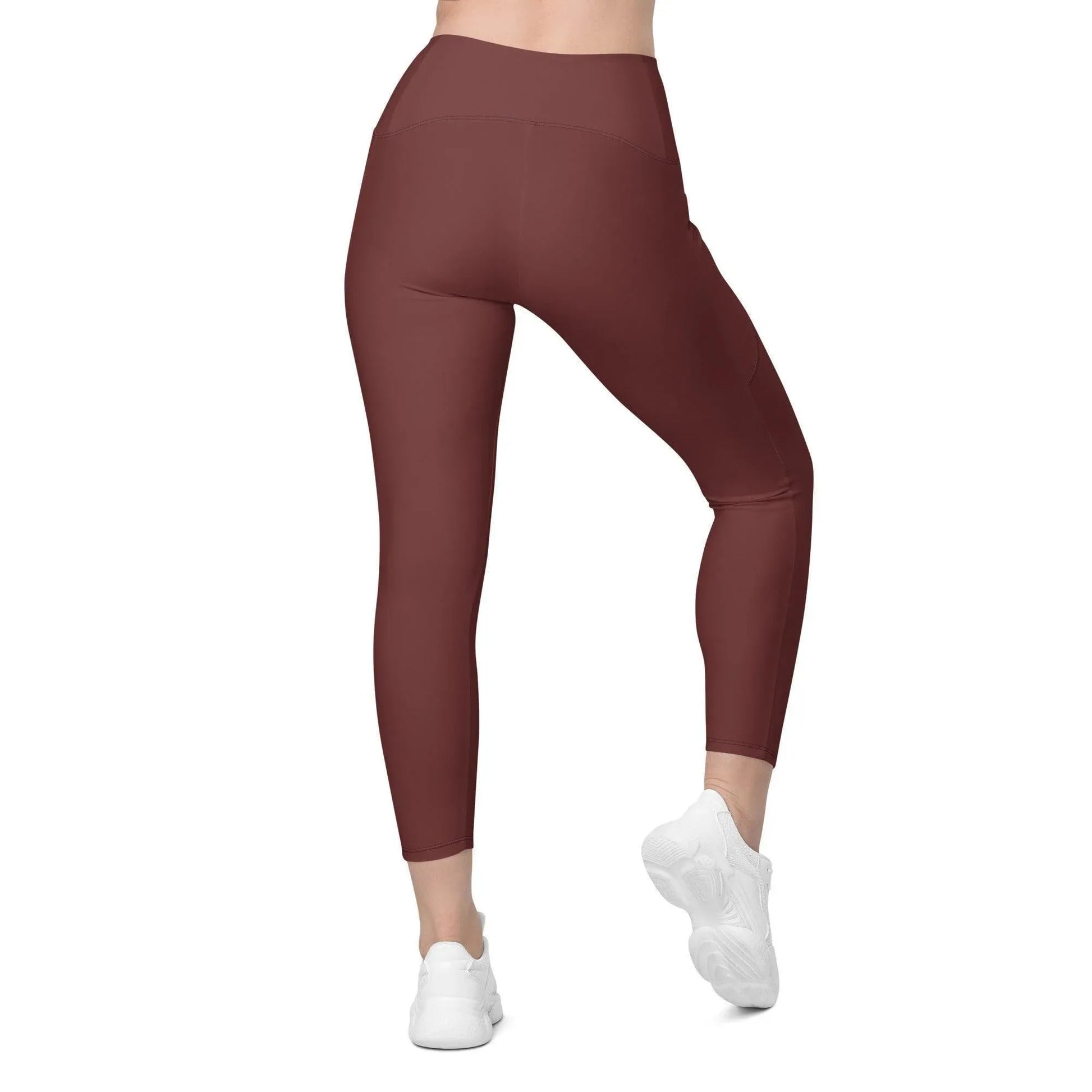auburn-damen-v-bund-leggings-mit-taschen-v-bund-leggings-jlr-design-7 - JLR Design