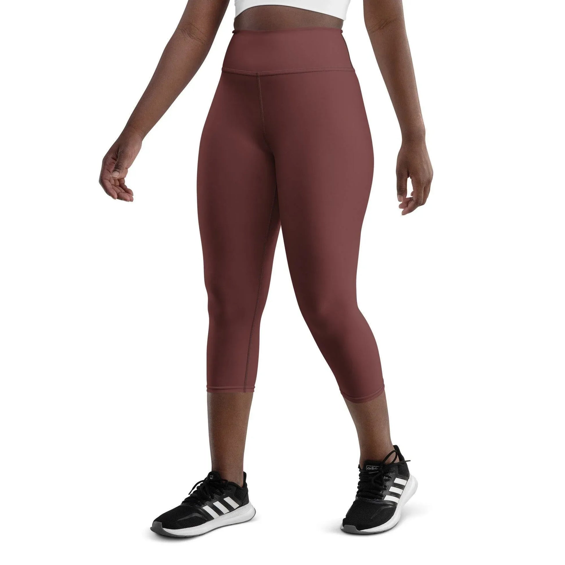 auburn-damen-yoga-capri-leggings-yoga-capri-leggings-jlr-design-2 - JLR Design