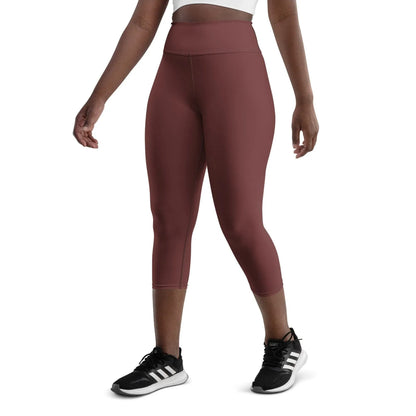 auburn-damen-yoga-capri-leggings-yoga-capri-leggings-jlr-design-2 - JLR Design