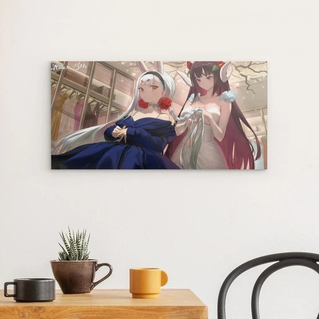 azur-lane-poster-5th-anniversary-hair-dresser-poster-jlr-design-2 - JLR Design