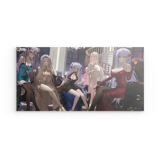 azur-lane-poster-5th-anniversary-lounge-poster-jlr-design-1 - JLR Design