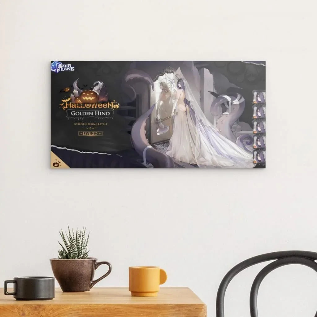 azur-lane-poster-halloween-golden-hind-poster-jlr-design-2 - JLR Design