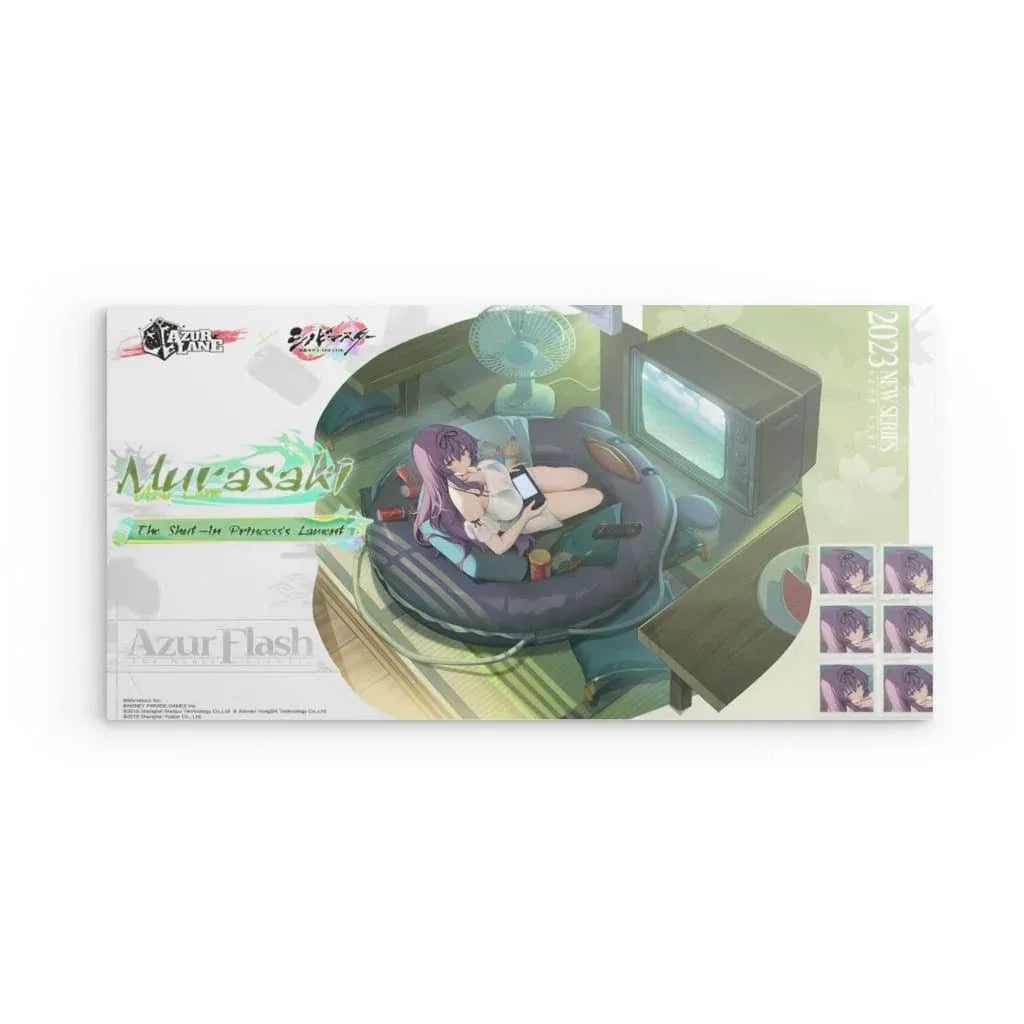 azur-lane-poster-senran-kagura-murasaki-poster-jlr-design-79925 - JLR Design