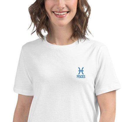 besticktes-sternzeichen-fische-damen-t-shirt-t-shirt-jlr-design-31 - JLR Design
