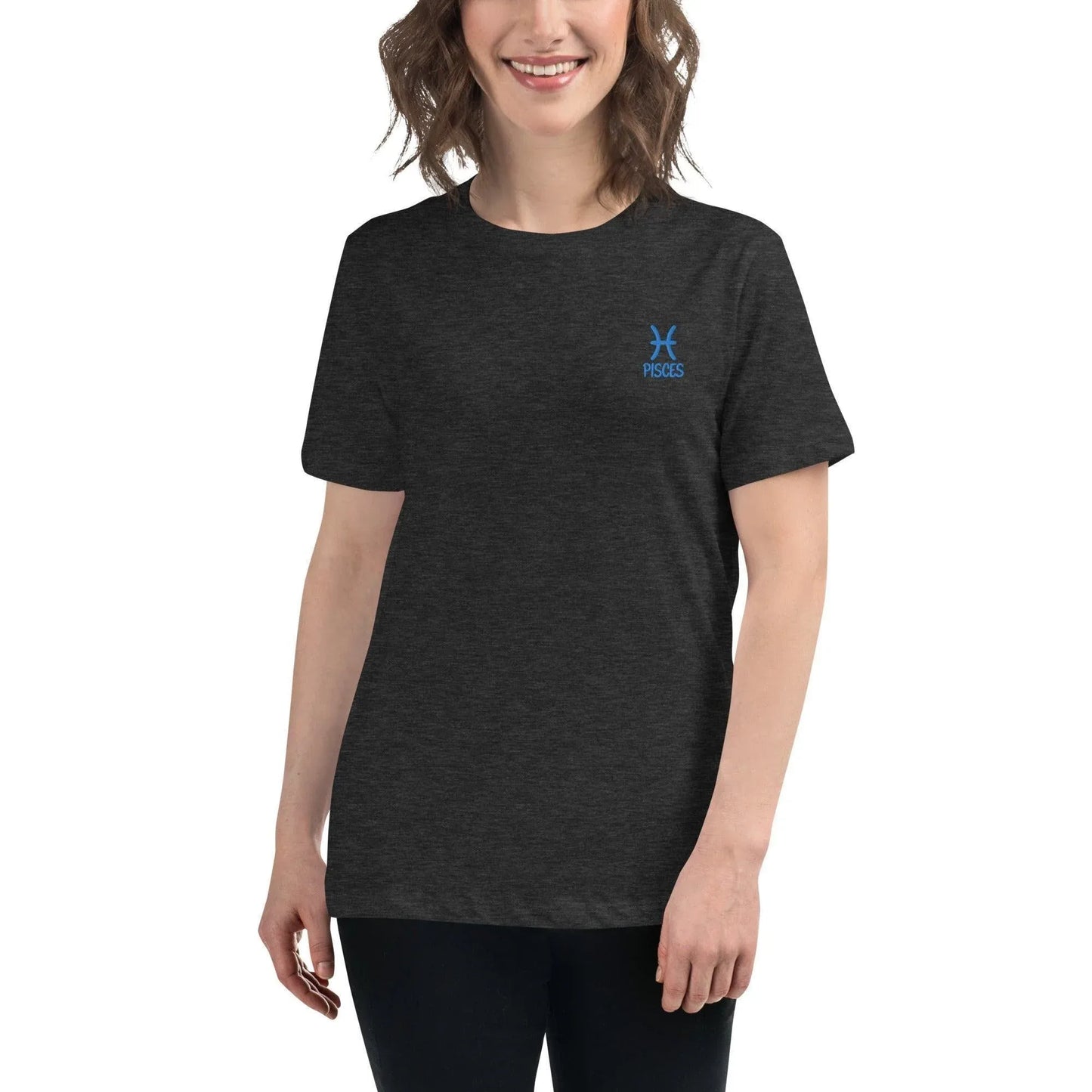 besticktes-sternzeichen-fische-damen-t-shirt-t-shirt-jlr-design-6 - JLR Design