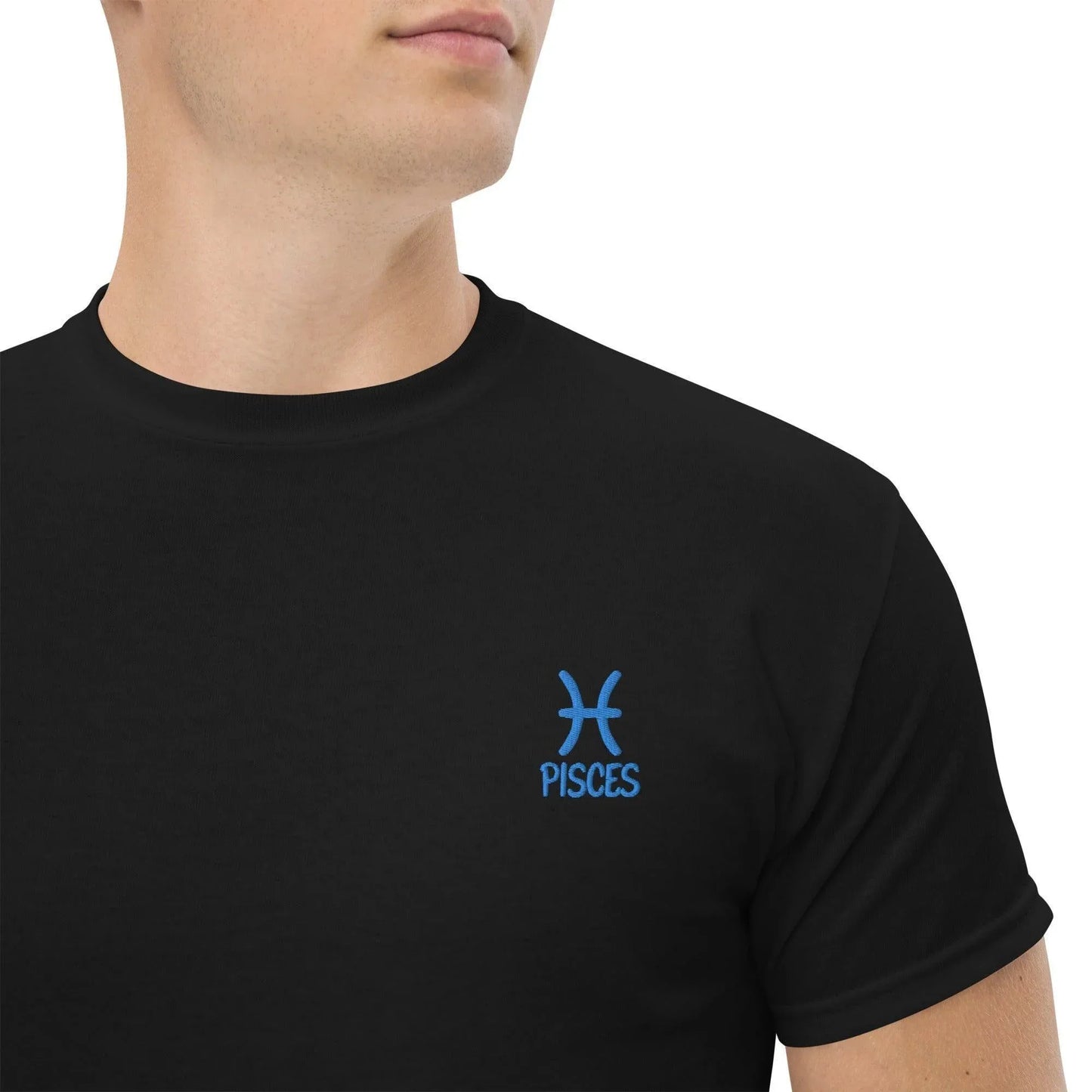 besticktes-sternzeichen-fische-herren-t-shirt-t-shirt-jlr-design-1 - JLR Design