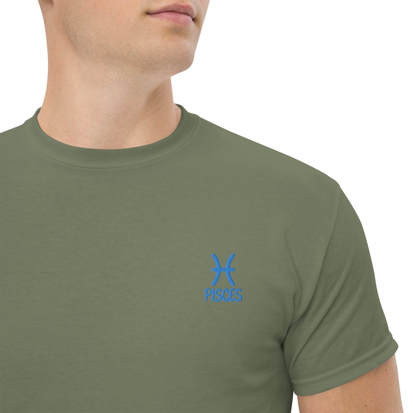 besticktes-sternzeichen-fische-herren-t-shirt-t-shirt-jlr-design-12 - JLR Design