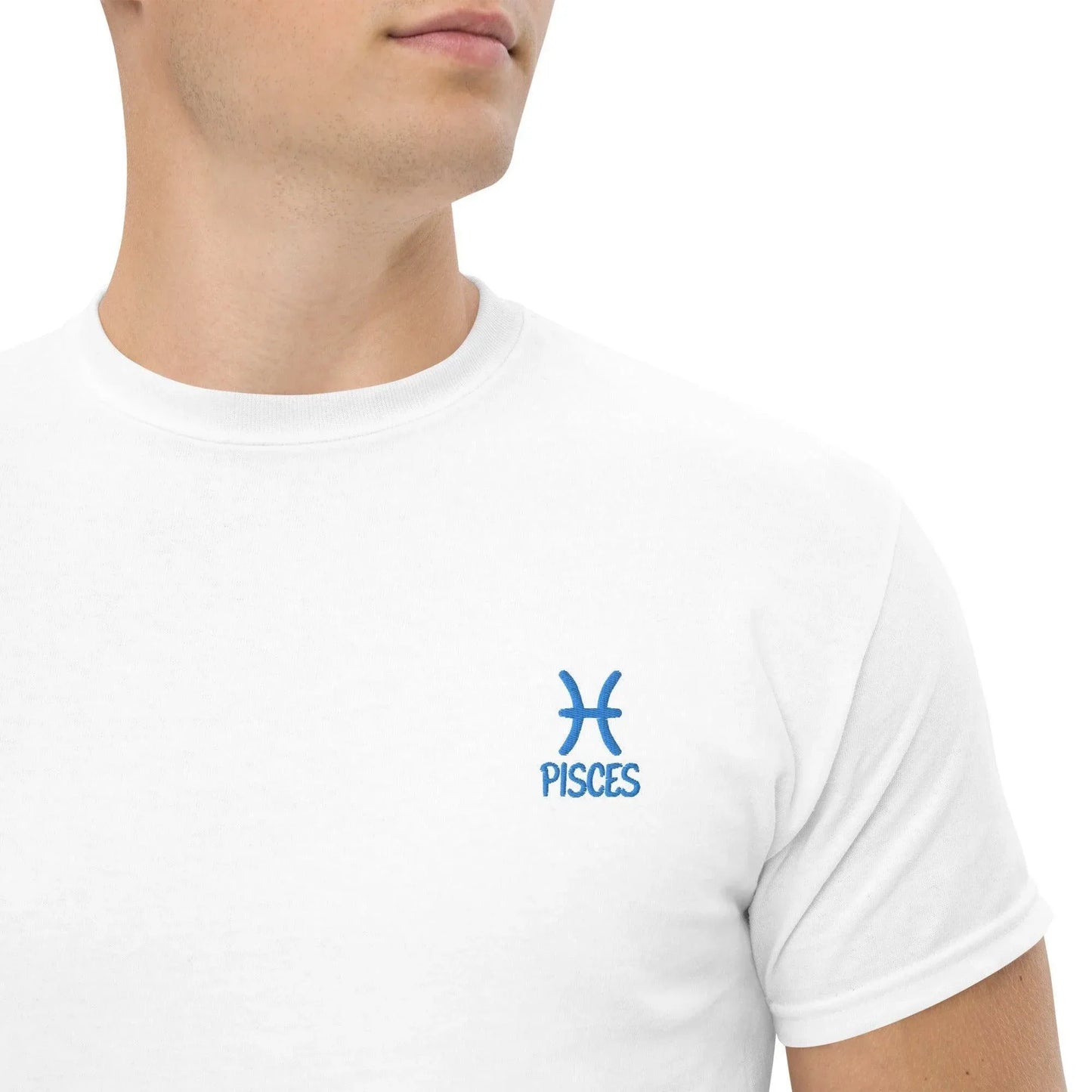 besticktes-sternzeichen-fische-herren-t-shirt-t-shirt-jlr-design-26 - JLR Design