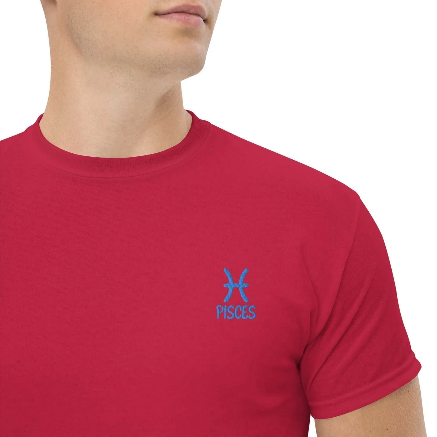 besticktes-sternzeichen-fische-herren-t-shirt-t-shirt-jlr-design-8 - JLR Design