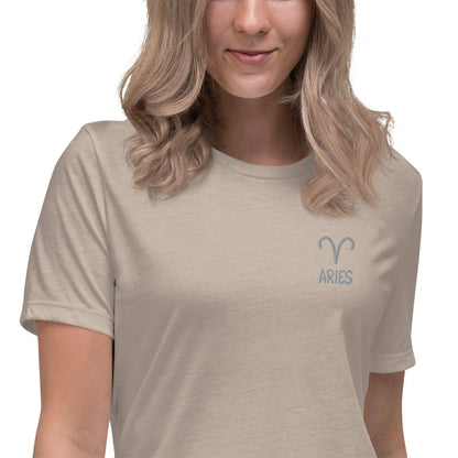 besticktes-sternzeichen-widder-damen-t-shirt-t-shirt-jlr-design-19 - JLR Design