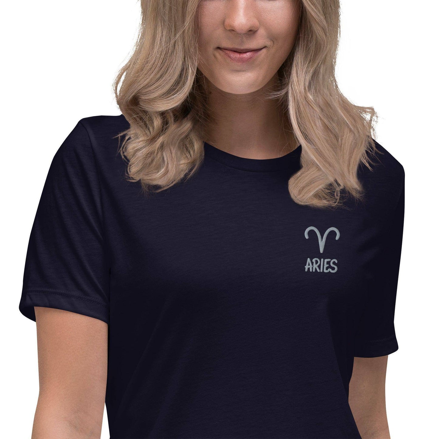 besticktes-sternzeichen-widder-damen-t-shirt-t-shirt-jlr-design-2 - JLR Design