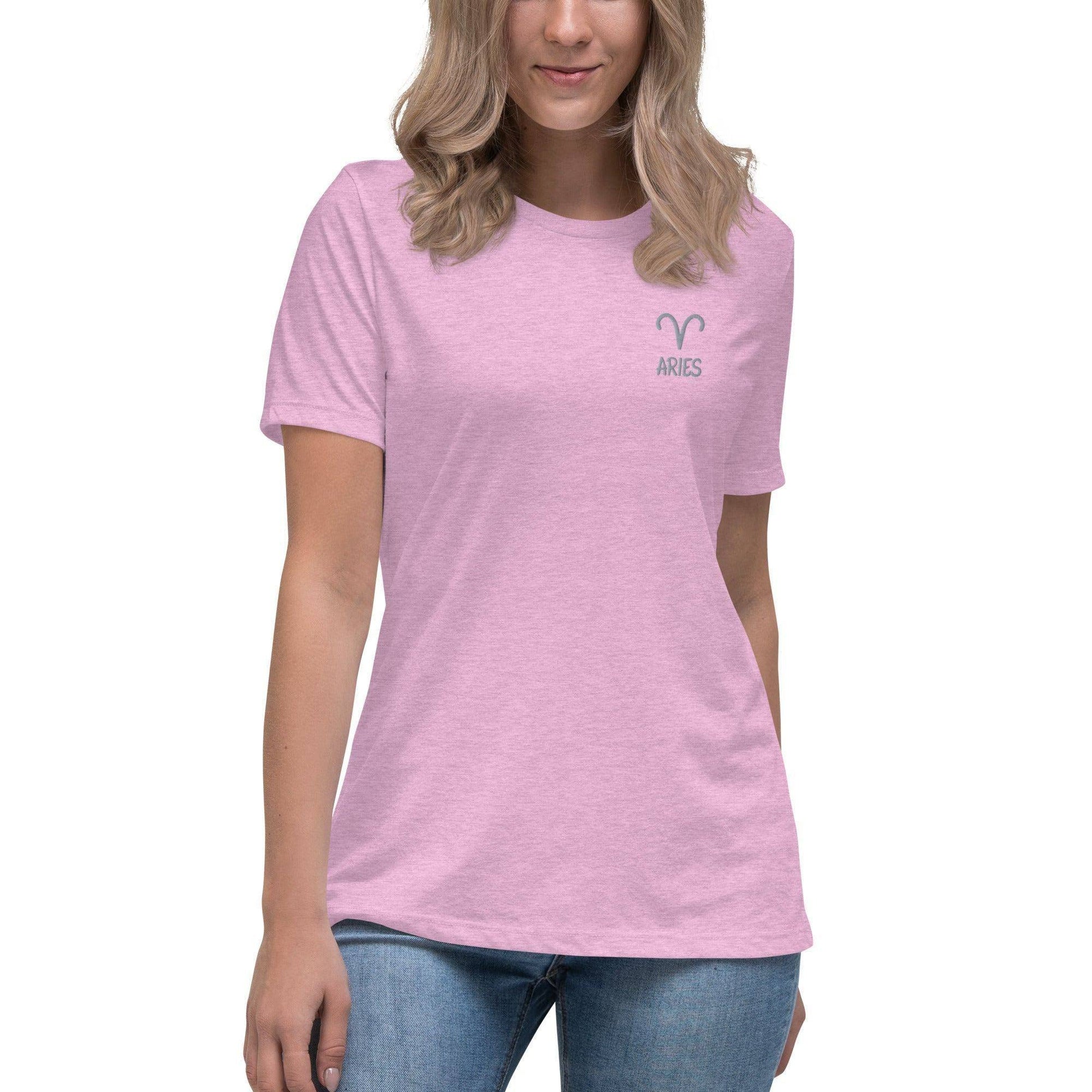 besticktes-sternzeichen-widder-damen-t-shirt-t-shirt-jlr-design-22 - JLR Design