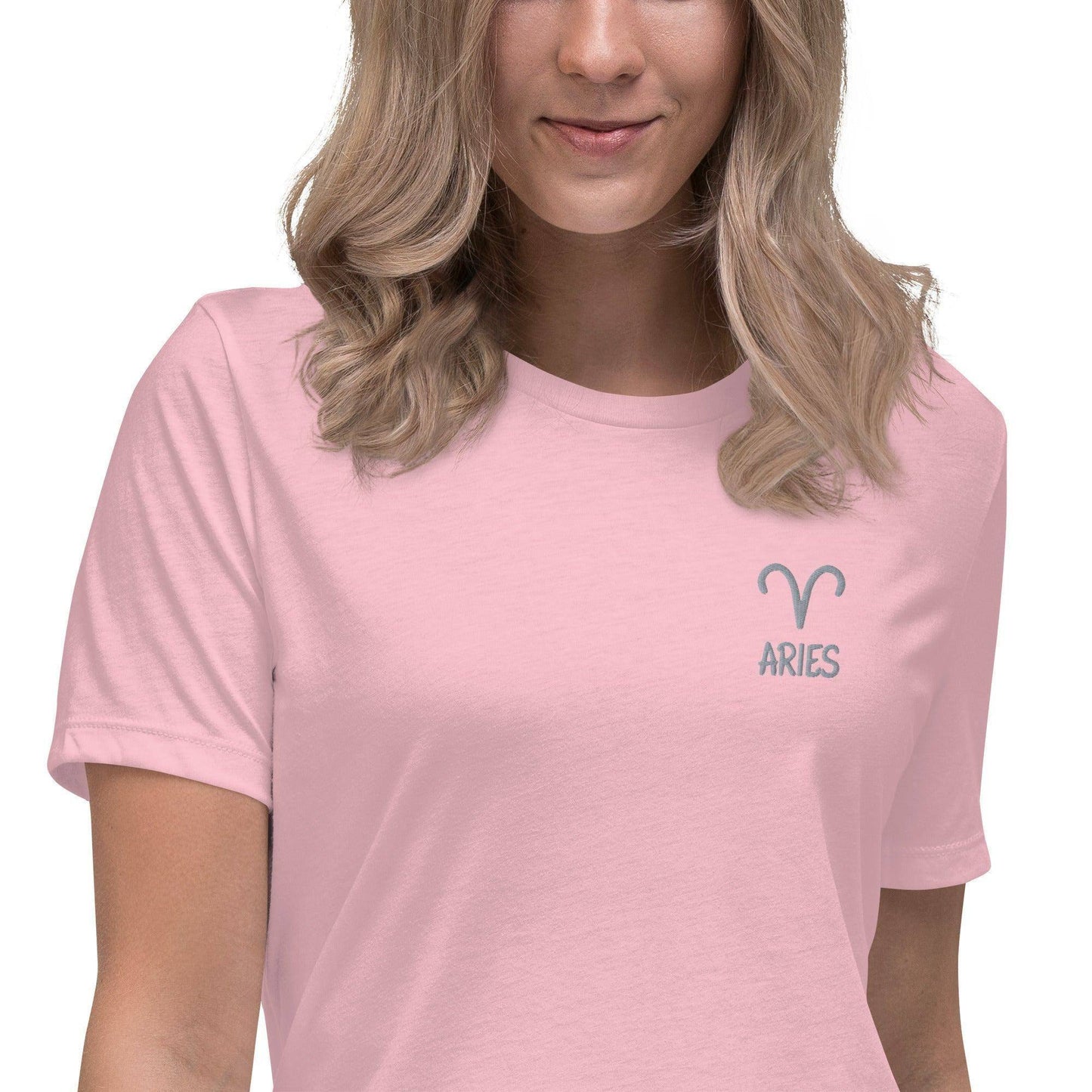 besticktes-sternzeichen-widder-damen-t-shirt-t-shirt-jlr-design-23 - JLR Design