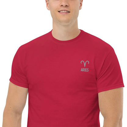 besticktest-sternzeichen-widder-herren-t-shirt-t-shirt-jlr-design-11 - JLR Design
